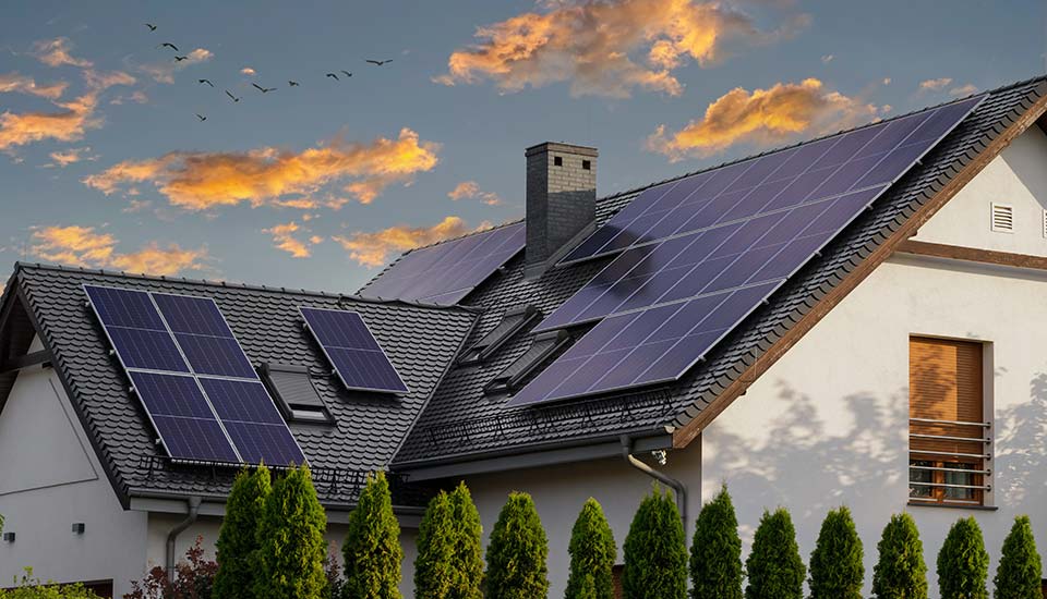 Panneaux solaires photovoltaïques