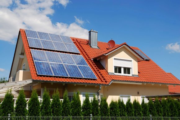 Pose de panneaux photovoltaïques